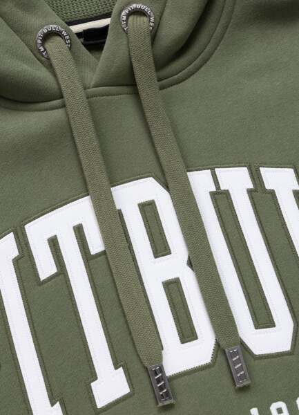 PIT BULL "Norton" Men's Hoodie - Olive