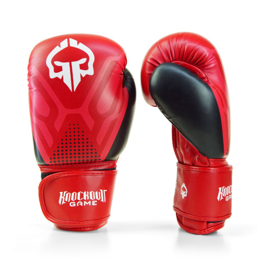 Ground Game &quot;Cyborg&quot; boxing gloves - red
