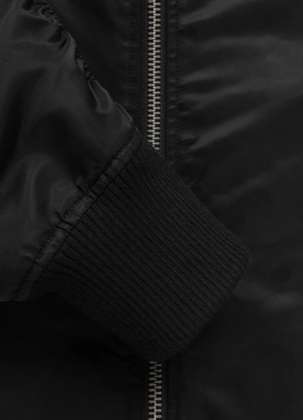 Kurtka bomberka przejściowa PIT BULL "MA-1 AKRON" - czarny