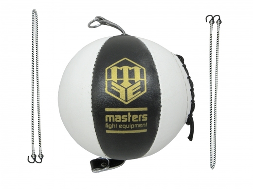 Boxing pear Reflex ball Masters SPT-1 white and black