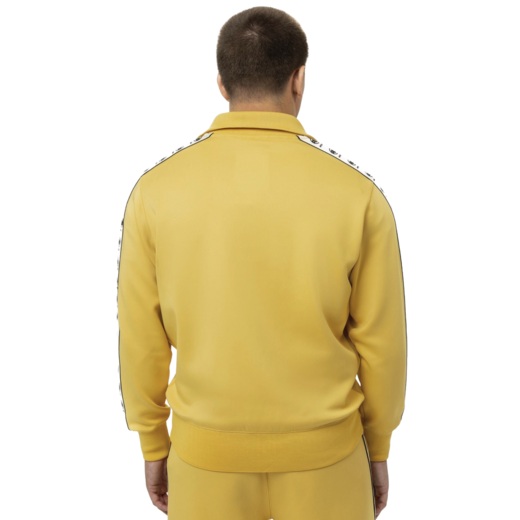 PIT BULL POWERS men's zip-up sweatshirt - yellow