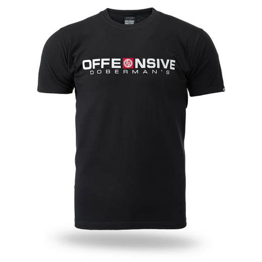 Koszulka T-shirt Dobermans Aggressive "OFFENSIVE II TS405" - czarna