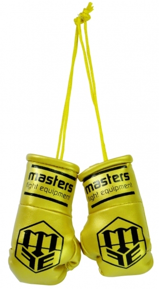 Keychain key ring Masters boxing glove MINI-MFE - gold