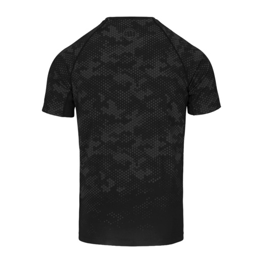 Rashguard PIT BULL "HEX CAMO HILLTOP" - czarny