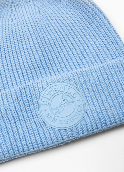 PIT BULL &quot;SAN DIEGO CA&quot; winter hat - light blue