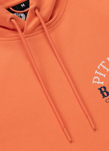 Bluza z kapturem PIT BULL "BLOODLINE II" - pomarańczowy