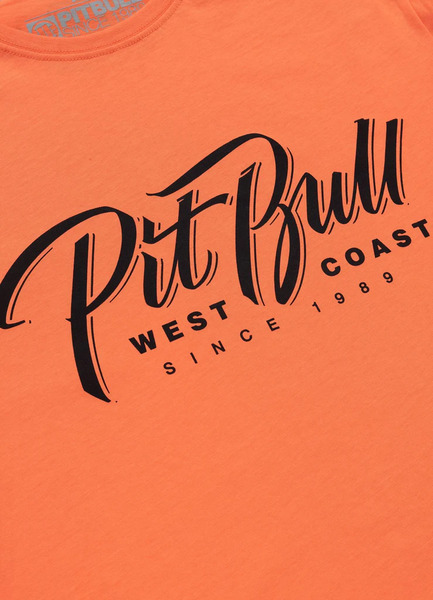 PIT BULL "EL JEFFE" Men's T-Shirt - Orange