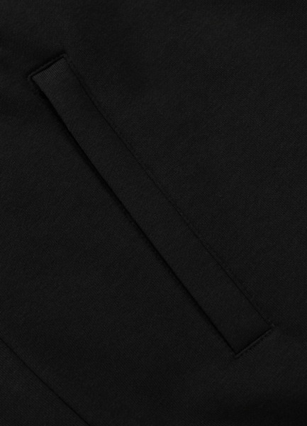 Bluza męska rozpinana PIT BULL "NEXUS" - czarny