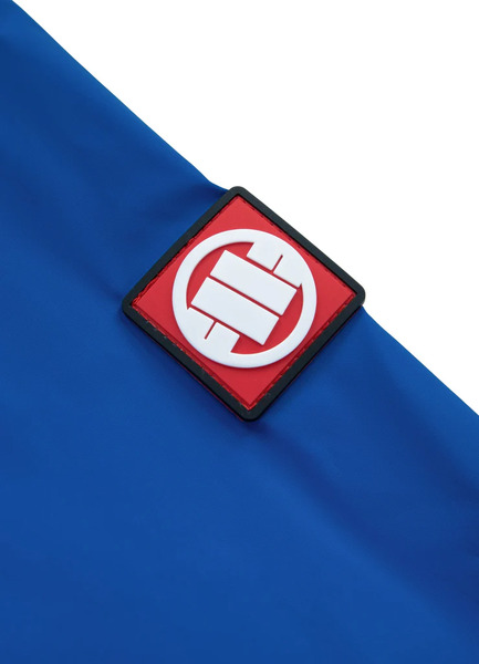 Kurtka wiosenna PIT BULL "Athletic Logo" '23 - niebieska