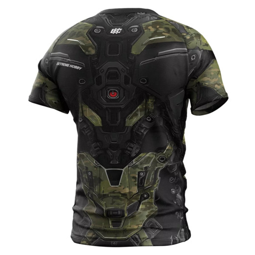 Koszulka techniczna Extreme Hobby | IRON FORCE - camo