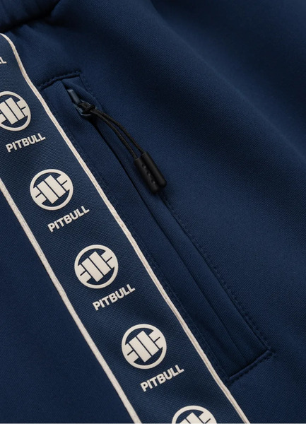 Spodnie dresowe PIT BULL "POWERS" - niebieskie