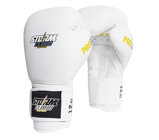 StormCloud "Boxing Pro" boxing gloves - white