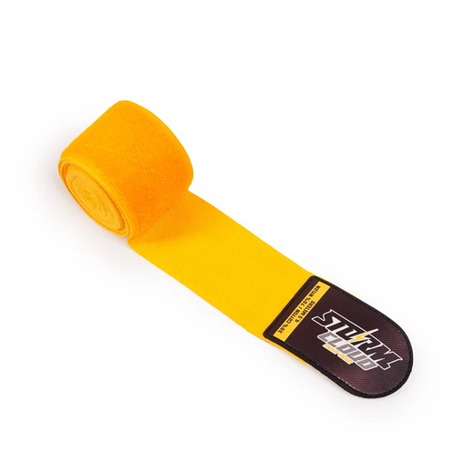 StormCloud HWX-R PREMIUM boxing bandage wraps 4.5 m - yellow