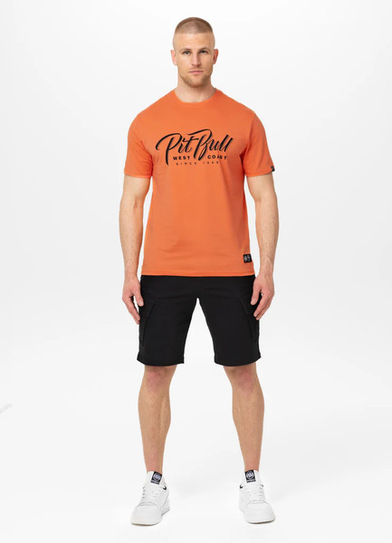 PIT BULL "EL JEFFE" Men's T-Shirt - Orange