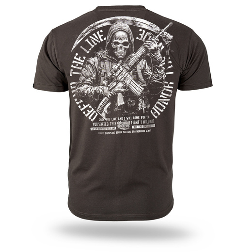 Koszulka T-shirt Dobermans Aggressive "TACTICAL II TS415" - brązowa