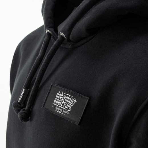 Dobermans Aggressive Hoodie "Effort Performance BKK261" - gray