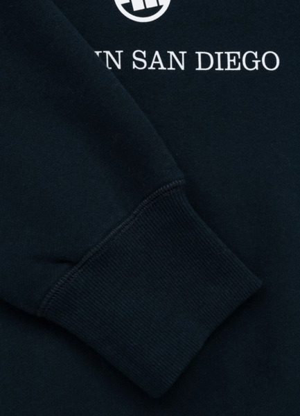 PIT BULL "SO CAL" men's sweatshirt - navy blue