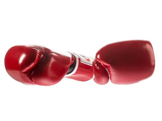 Boxing gloves FAIRTEX BGV5 (red/black/white) &quot;Super Sparring&quot; &quot;K&quot;