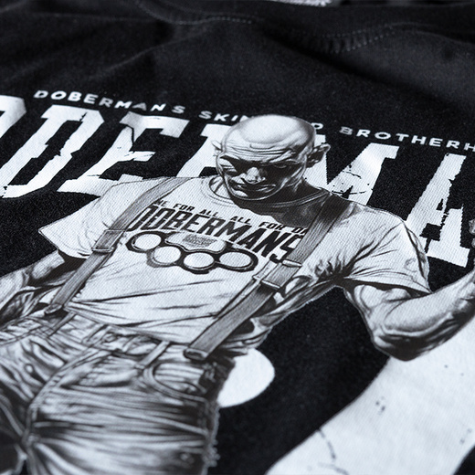 Longsleeve Dobermans Aggressive "WAY OF LIFE" LS369 - granatowy