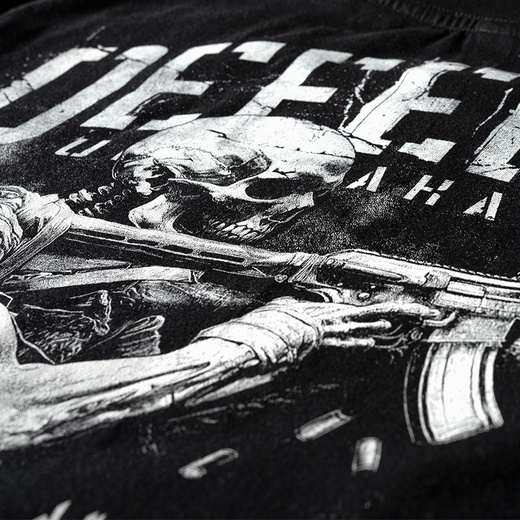 Koszulka T-shirt Dobermans Aggressive "DEFENSE UNBREAKABLE" TS377B - biała