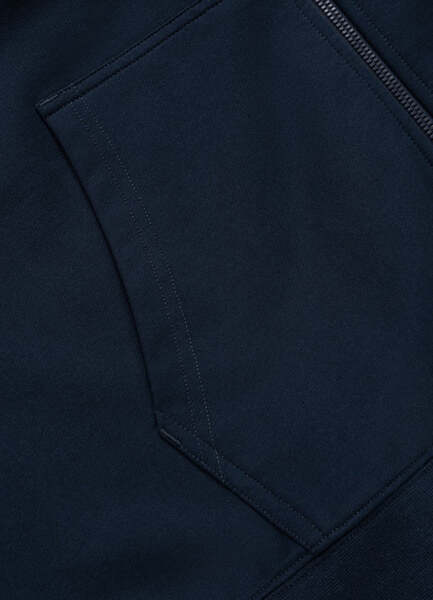 Bluza rozpinana z kapturem PIT BULL "MIDNIGHT" - granatowy