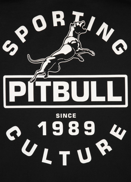Bluza męska z kapturem PIT BULL "PHYSICAL CULTURE" - czarny