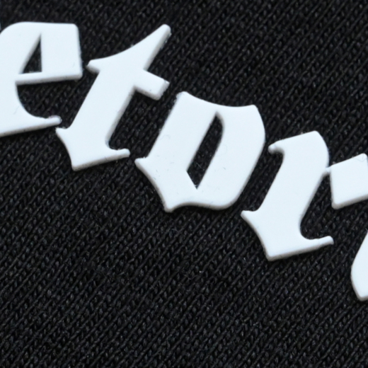 Pretorian "Logo 3D white" sweatpants with drawstring - black