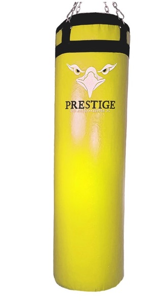 Punching bag 120x35 Prestige - 33 kg - yellow