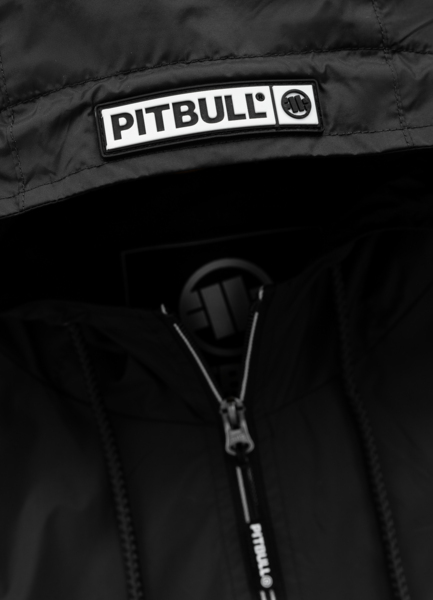 Kurtka wiosenna PIT BULL "Athletic Logo" - czarna