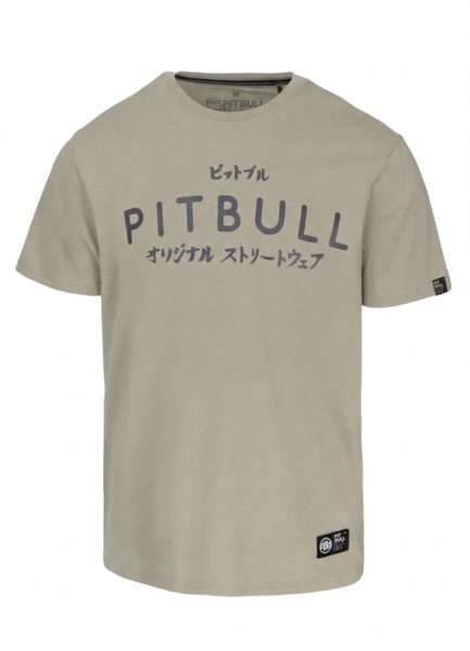 PIT BULL "MT. FUJI" Men's T-Shirt - Khaki