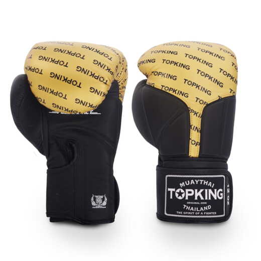  RĘKAWICE BOKSERSKIE TOP KING TKBGFI "FULL IMPACT" (2GD2) black/gold/black
