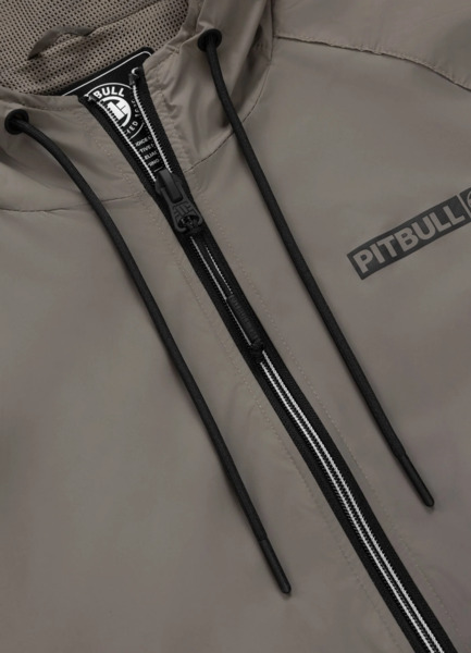 Kurtka przejściowa PIT BULL "Athletic Logo II" - jasny brązowy