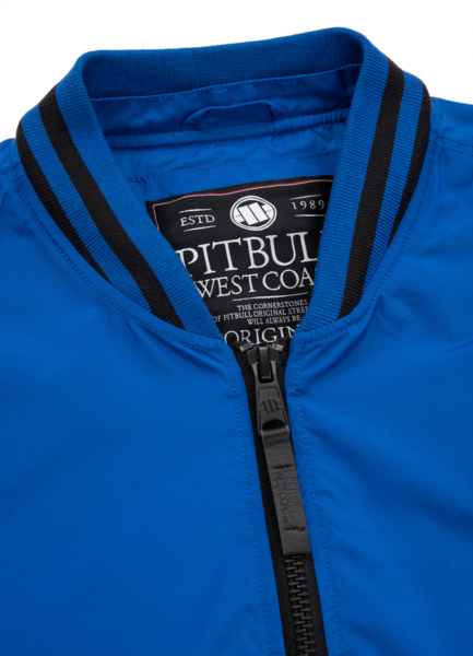 Kurtka wiosenna PIT BULL "Nimitz" '22 - royal blue