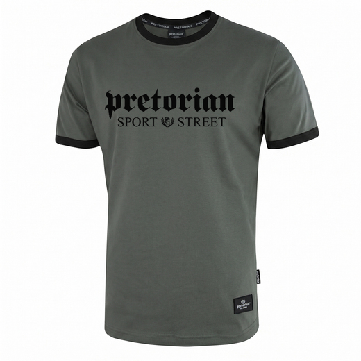 Koszulka Pretorian Ringer "Sport & Street" - khaki
