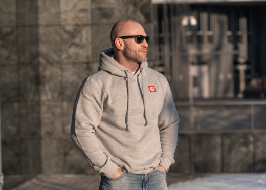 T-shirt Dobermans Aggressive &quot;OFFENSIVE SPORTS&quot; TS367H - beige