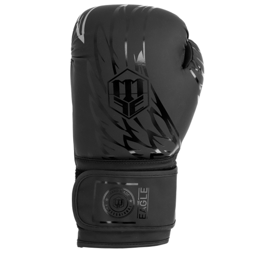 MASTERS ''RPU-BLACK-EAGLE'' boxing gloves - black