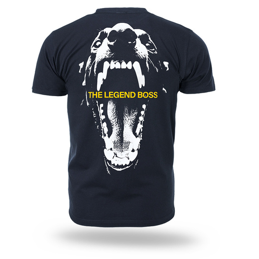 Dobermans Aggressive &quot;MOUTH&quot; TS391 T-shirt - navy blue