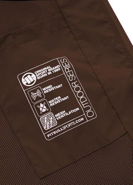 PIT BULL "Athletic Logo" spring jacket '23 - brown