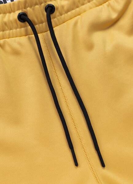 Spodnie dresowe PIT BULL "TAPE LOGO" - żółty