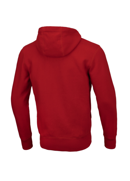 Hooded zip PIT BULL &quot;Small Logo&quot; &#39;20 - red