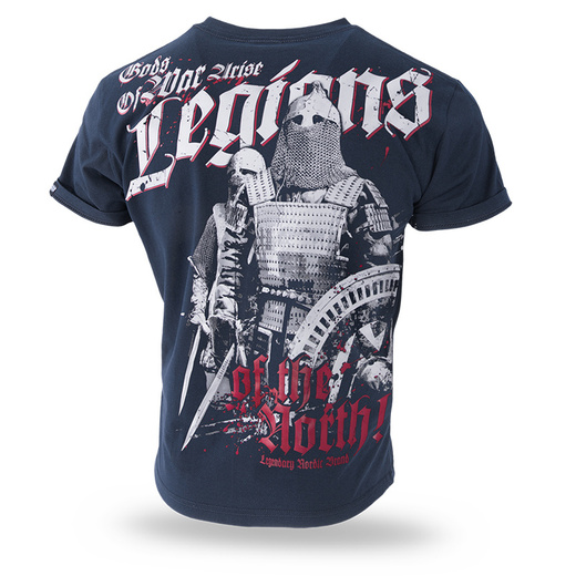 Dobermans Aggressive T-shirt &quot;Legions of the North TS222&quot; - navy blue