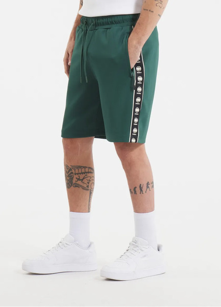 Spodenki szorty dresowe PIT BULL "POWERS" - zielone