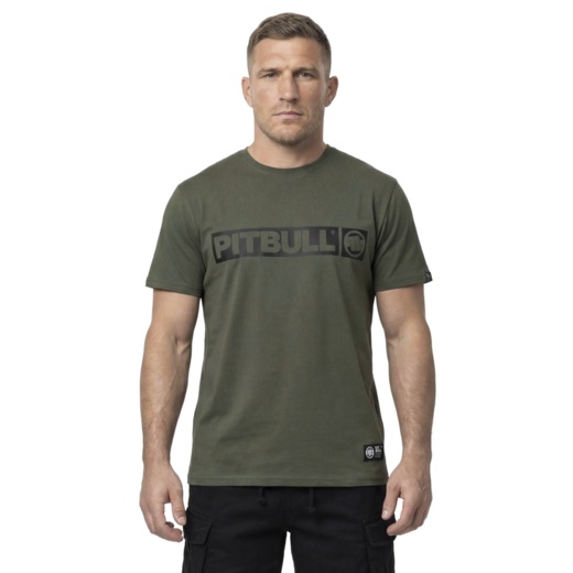 PIT BULL "Hilltop" 170 T-shirt - dark green