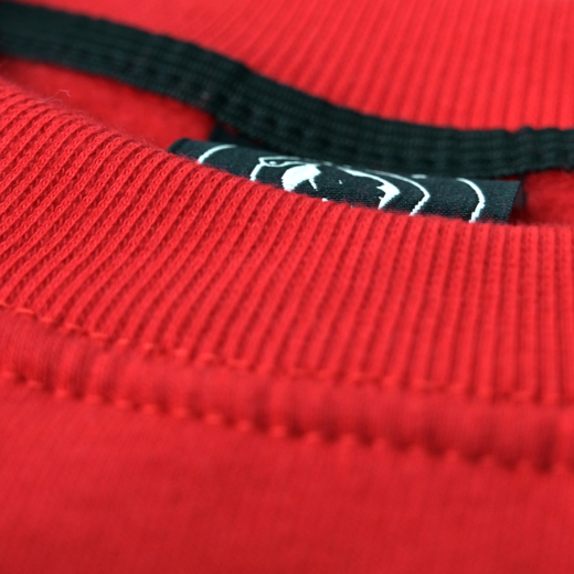 Bluza z kapturem Extreme Adrenaline "Hooligans - logo" - czerwona