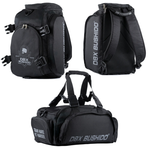 Torba treningowa bushido 3w1 kompaktowa 25 litrów - DBX-SB-25w