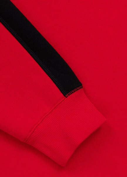 PIT BULL "SAN DIEGO CA" sweatshirt - red