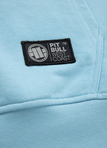 Bluza rozpinana z kapturem PIT BULL Tricot  "San Diego 89" '22 - niebieska