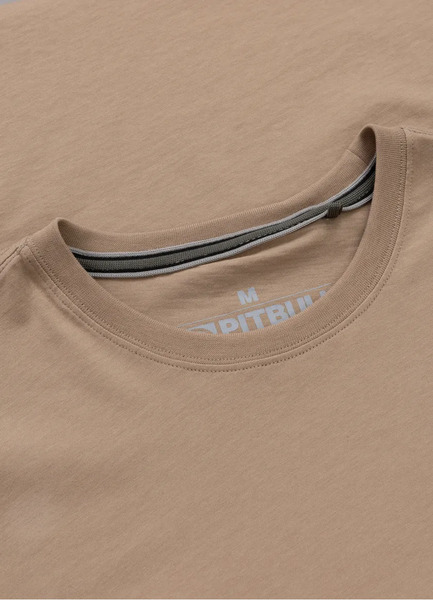 Koszulka męska PIT BULL "PARA BELLUM" - piaskowa