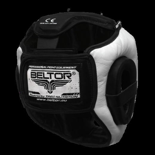 Kask sparingowy Beltor "TOP PRO" czarno/biały