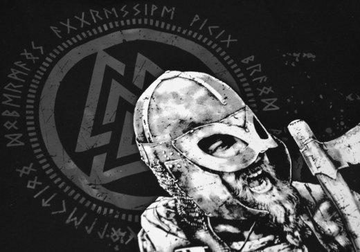 Dobermans Aggressive "Wrath Norsemen BC208" sweatshirt - black